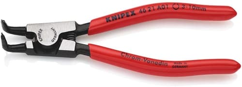 KNIPEX Außensicherungsringzange A 01 f.Wellen D.3-10mm 90Grad gew.pol.L.125mm KNIPEX