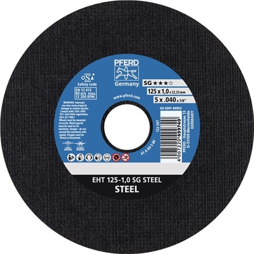 PFERD TOOLS Trennscheibe SG STEEL D230x1,9mm ger.STA Bohr.22,23mm PFERD