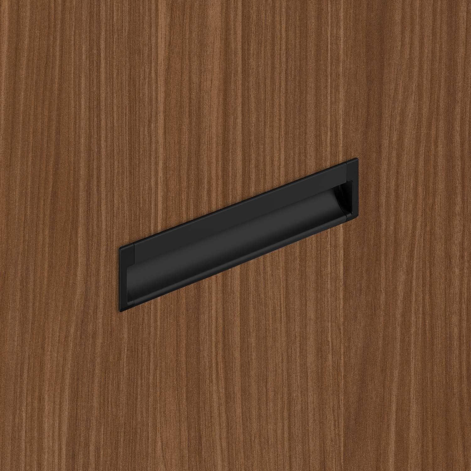 HETTICH Endkappe Spira, L 11 mm, H 43 mm, Schwarz matt, 9347583