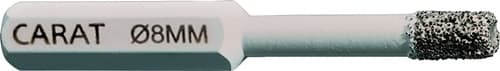 CARAT Fliesenbohrer D.8mm 35mm 6-kant-Aufnahme CARAT