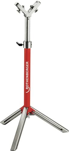 ROTHENBERGER Rohrauflageständer f.Rohre R1/2-6Zoll H.230mm ROTHENBERGER