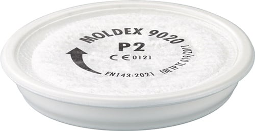 MOLDEX Partikelfilter 902001 EN 143:2021 P2 f.Ser.7000/9000 MOLDEX