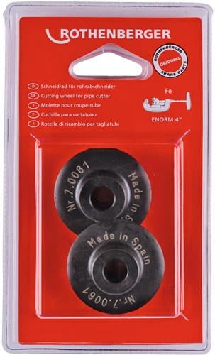 ROTHENBERGER Ersatzschneidrad Schneidrad-D.41mm hochlegiertem,gehärtetem STA Bl.á 2 Stck.
