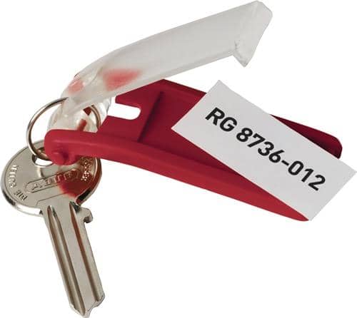 DURABLE Schlüsselanhänger Key Clip rot Ku.