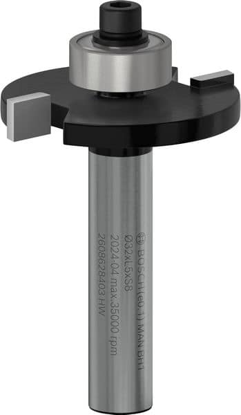 BOSCH Scheibennutfräser, 8 mm, D1 32 mm, L 5 mm, G 51 mm