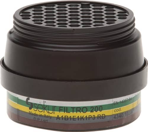 EKASTU Mehrbereichskombifilter 200 A1B1E1K1-P3 EN 14387 f.EKASTU