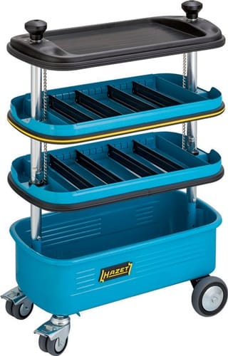 HAZET Wkz.wagen 166N B650xT415xH965mm 2 Kästen Schubl.leer Stahlbl.HAZET