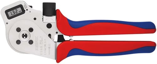 KNIPEX Vierdornpresszange L.240mm 0,14-6 (AWG 26-10)mm² KNIPEX