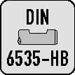 Entgratfräser VHM TiAlN DIN 6535 HB TECWERK