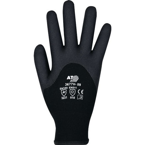 ASATEX Kälteschutzhandschuhe Gr.8 schwarz EN 388,EN 511 PSA II