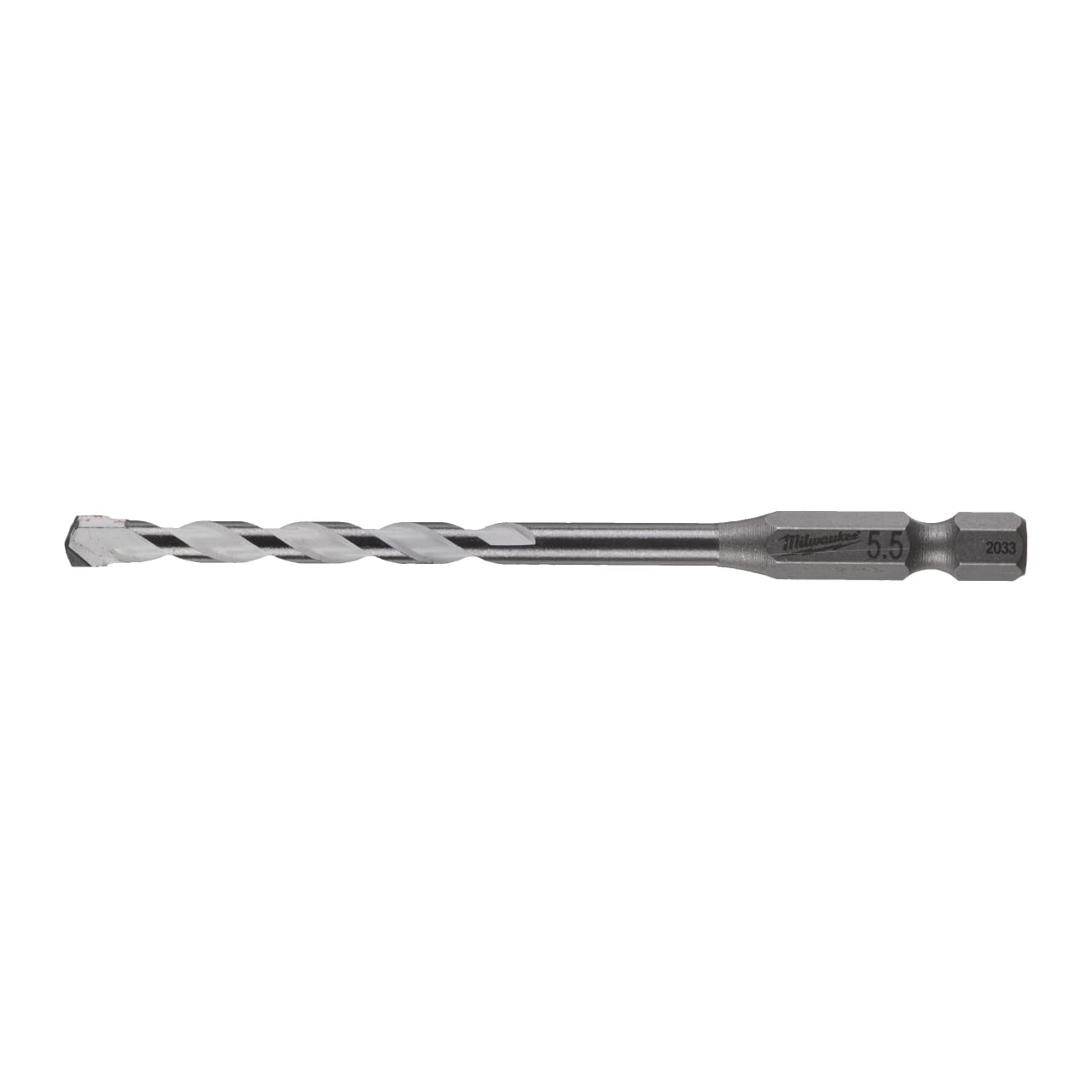 MILWAUKEE 5,5 x 100 mm SHOCKWAVE Multimaterial Bohrer 1/4" Hex