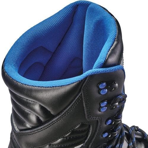 CRAFTLAND Sicherheitsstiefel TORGAU Gr.46 W.11 schwarz/blau S3S FO SR ESD EN20345