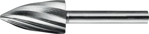 PFERD TOOLS Frässtift K1630 D.16mm Kopf-L.30mm Schaft-D.6mm HSS Verz.ALU PFERD