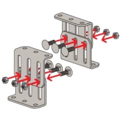 FISCHER Festpunkte-Sattel FMFS S und M