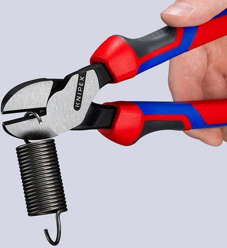 KNIPEX Kraftseitenschneider L.250mm pol.Form 0 Comfort-Griff KNIPEX