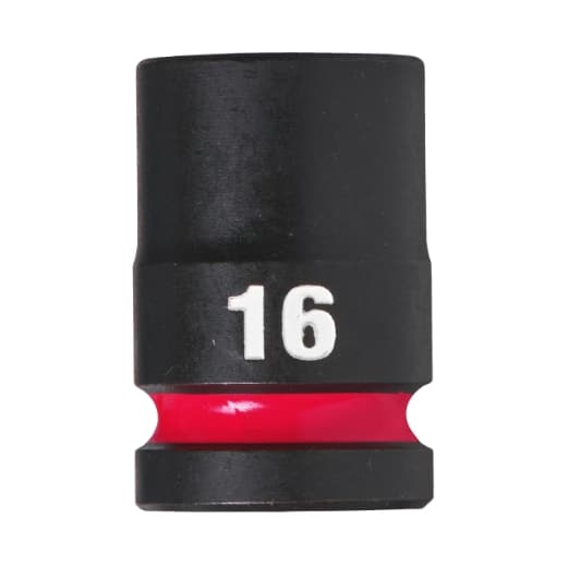 MILWAUKEE 16 x 38 mm SHOCKWAVE Schlagnuss 1/2" kurz