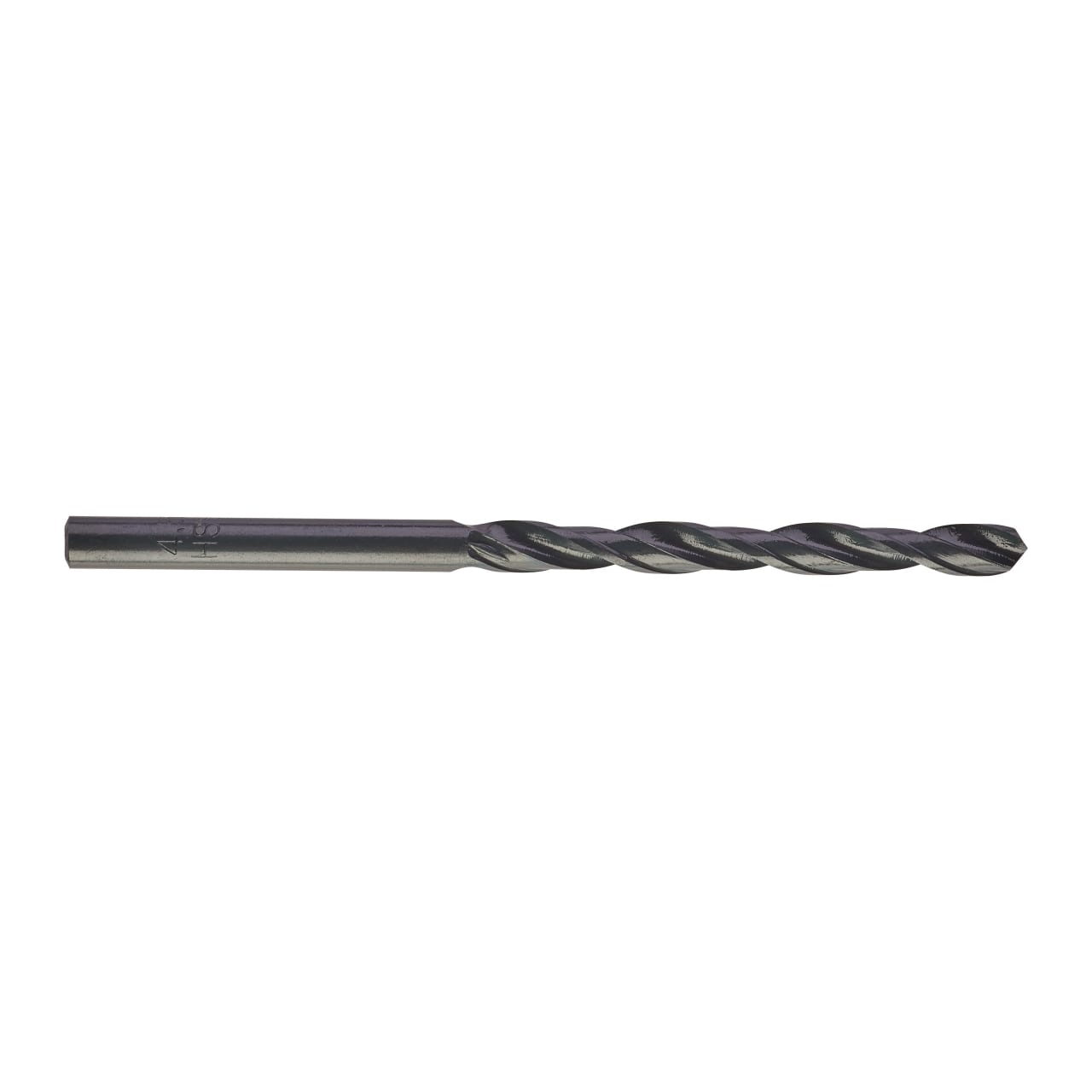 MILWAUKEE 4,5 x 80 mm, HSS-R Metallbohrer HSS-R DIN 338 10er Pack