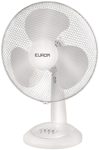 Tischventilator Weiß EUROM