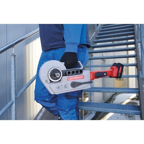 ROTHENBERGER Akku-Rohrbiegegeräteset ROBEND® 4000 E 1/2-5/8-3/4-7/8-1 1/8 Zoll Typ:CAS