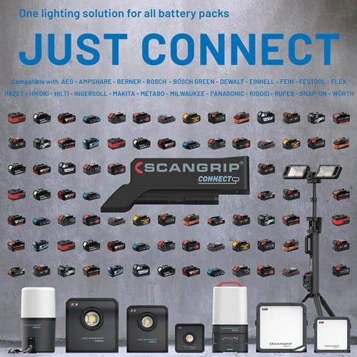 SCANGRIP Akku-Adapter SMART CONNECTOR f.DEWALT SCANGRIP