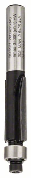 BOSCH Bündigfräser Standard for Wood, 8 mm, D1 9,5 mm, L 25,4 mm, G 68 mm
