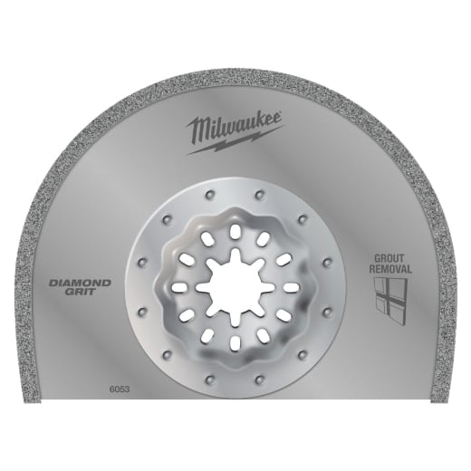 MILWAUKEE 90 x 25 x 2,2 mm Multitool Starlock Sägeblatt Diamant bestückt zum Entfernen von Fugen