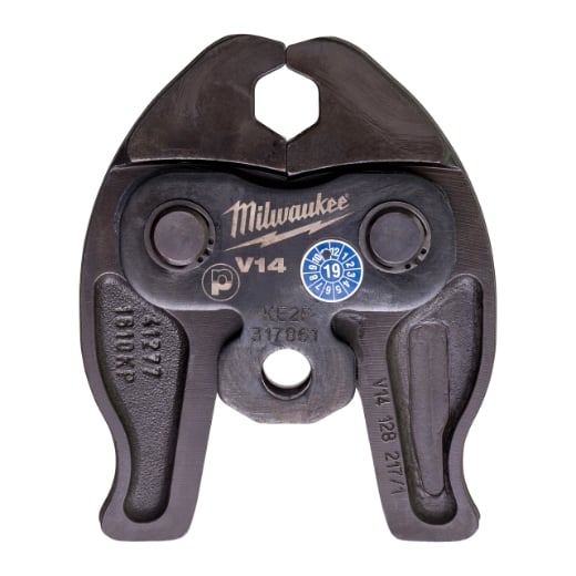 MILWAUKEE Nennweite V14 für 12 V Presswerkzeug Pressbacke J12-V14