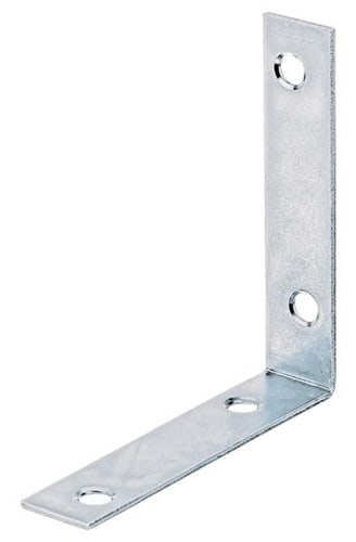 GAH Stuhlwinkel L.75x75mm B.16mm S.1,75mm STA sdmverz.Loch-D.5,5mm GAH