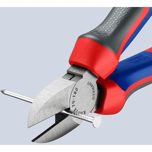 KNIPEX Seitenschneider L.180mm Kopf pol.Comfort-Griffe max.2,5mm KNIPEX