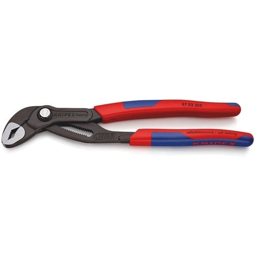 KNIPEX Wasserpumpenzange Cobra® L.250mm Spann-W.46mm pol.Mehrkomp.-Hülle KNIPEX
