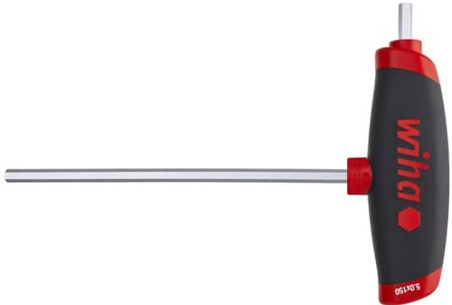 WIHA Sechskantwinkelschraubendreher SW 4mm Klingen-L.150mm 6-KT m.Seitenabtr.WIHA