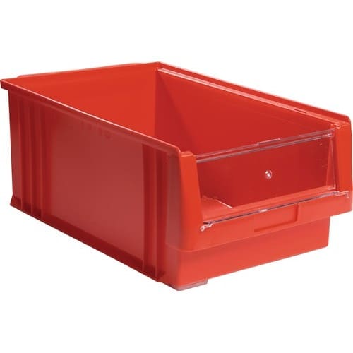 LA-KA-PE Sichtlagerkasten PLK L500xB315xH200mm PP rot LA-KA-PE
