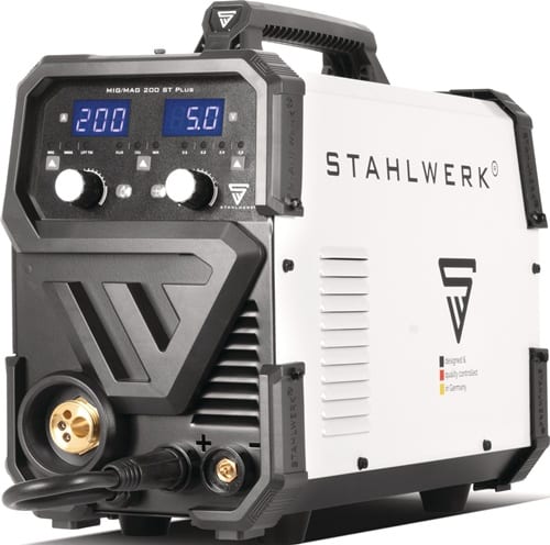 STAHLWERK MIG/MAG-Schweißanlage MIG MAG 200 ST Plus m.Zub.20-200 A gasg.STAHLWERK