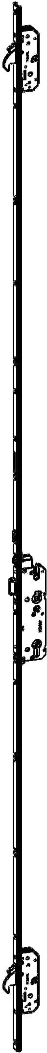 WINKHAUS Automatik Mehrfachverriegelung T-AV4DOR-U2418469L129P/40 A9 92/8 M2LSMC,