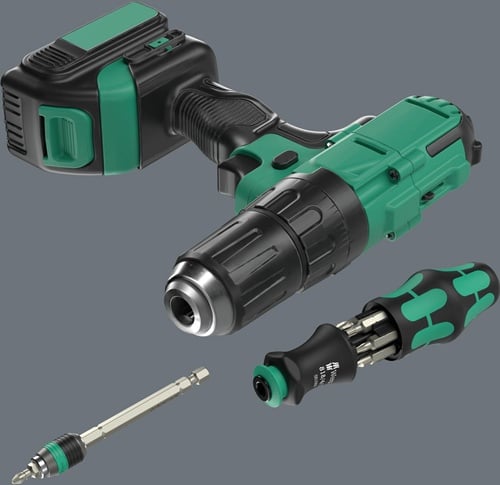 WERA Magazinbithalter KK 28 8-tlg.Schlitz/PH/PZD WERA
