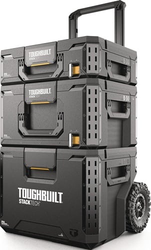 ToughBuilt Werkzeugkisten-Set StackTech fahrb.B566xT500xH660mm Plastik,STA