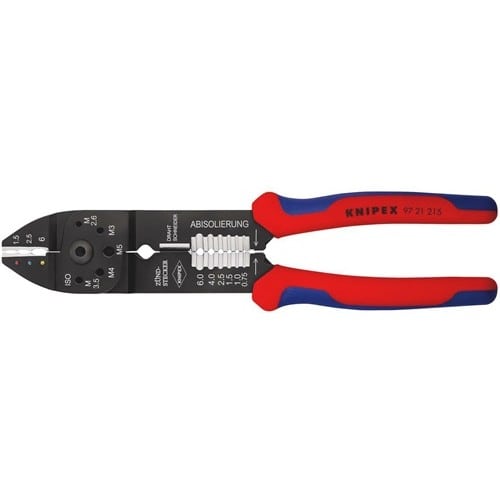 KNIPEX Crimpzange L.230mm 0,5-6 (AWG 20-10) mm² KNIPEX