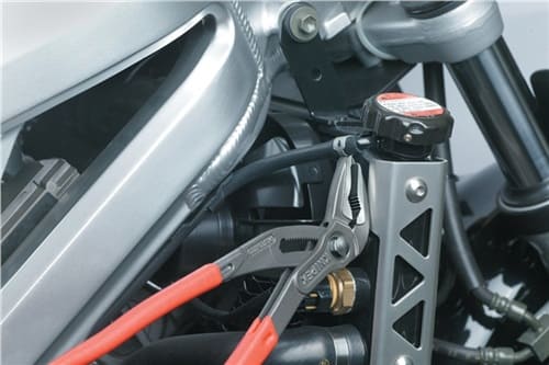 KNIPEX Wasserpumpenzange Cobra® ES L.250mm Spann-W.40mm grau atram.pol.