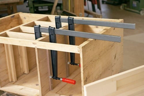 BESSEY Tiefspannschraubzwinge TGNT Spann-W.1000mm A.400mm Holzgriff 45x12mm BESSEY