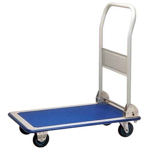 Plattformwagen Ladeflächen L720xB470mm STA hellgrau Trgf.150kg
