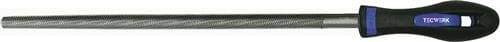 TECWERK Werkstattfeile DIN 7261 L.250mm Q.9,5mm Hieb 2 Rund 2K-Ergo TECWERK