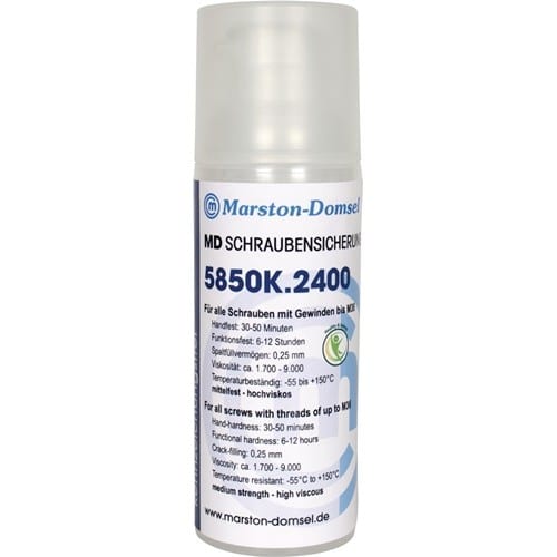 MARSTON Schraubensicherung MD-5850K.2400 50g mf.hv.blau NSF S6 Pumpdosierer MARSTON