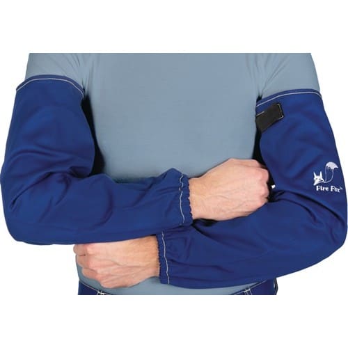 WELDAS Schweißerschutzärmel Fire Fox™ L.ca.52cm blau WELDAS