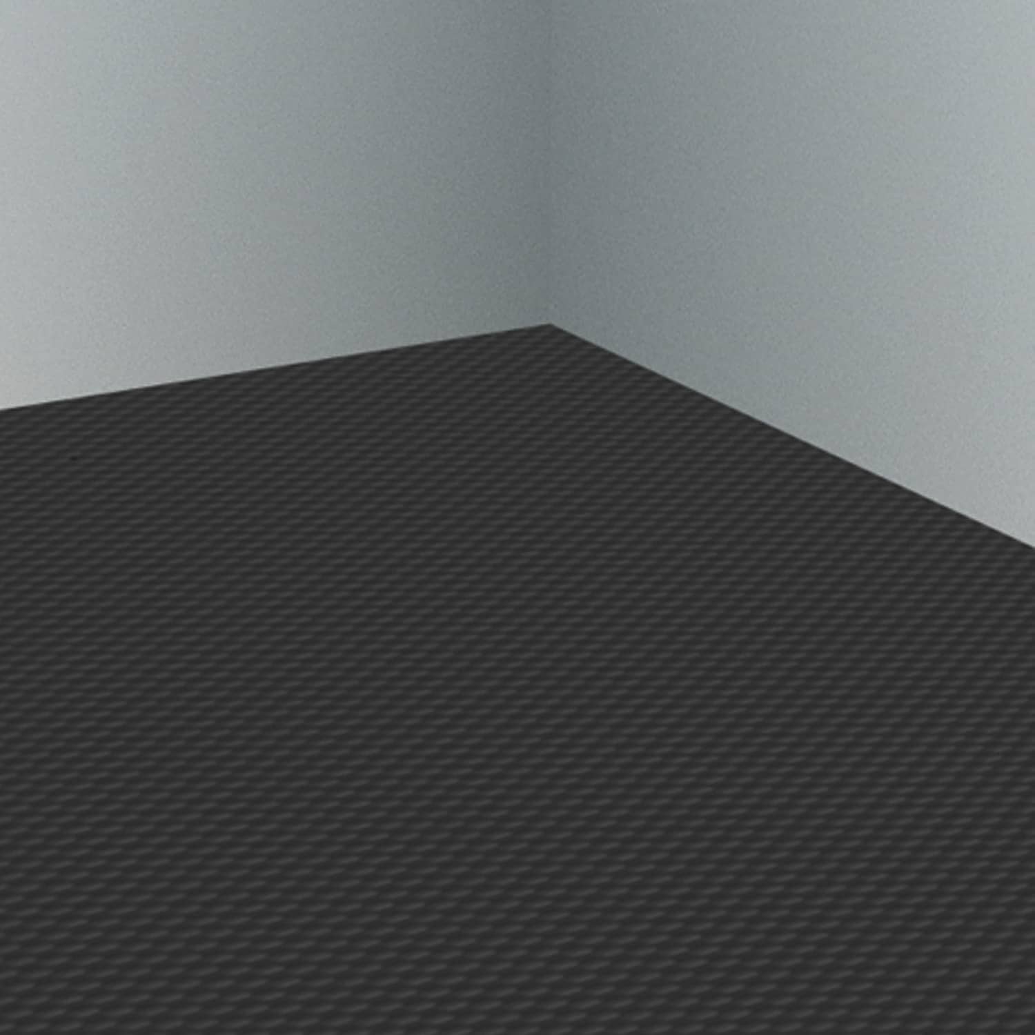 HETTICH Antirutschmatte, Nennlänge 650 mm x 5000, schwarz, 9213637