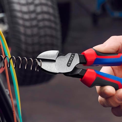 KNIPEX Kraftseitenschneider L.200mm Form 0 Comfort-Griff KNIPEX
