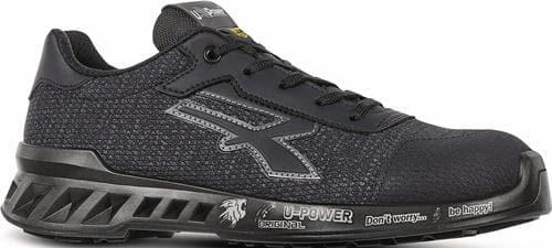 U.POWER Sicherheitsschuh SCOTT Gr.40 W.11 schwarz/grau S1PS FO SR ESD EN ISO 20345:2022