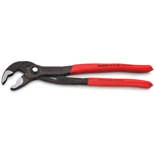KNIPEX Wasserpumpenzange Cobra® L.300mm Spann-W.60mm pol.Ku.-Überzug KNIPEX