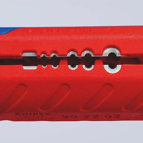 KNIPEX Abmantelungswerkzeug TwistCut Gesamt-L.100mm Arbeitsber.0,2-4 (Litze)mm² KNIPEX