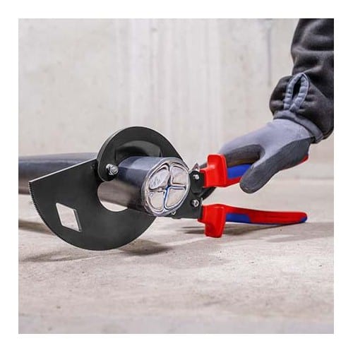 KNIPEX Kabelschneider Gesamt-L.320mm max.60 (600 mm²)mm pol.Mehrkomp.-Hüllen KNIPEX