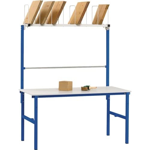 Nordwest Packtischset B2000xT800xH2205mm Aufbauten Variante 1